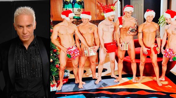 Flavio Mendoza anticipa la Navidad con una foto de hombres desnudos