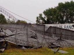 Chascomús: el temporal provocó caída de árboles y voladuras de techos