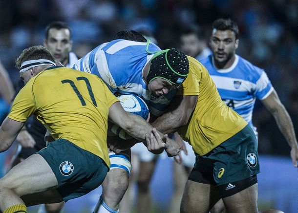Los Pumas ante Australia - Crédito: @lospumas