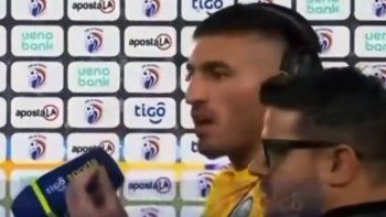escandalo en paraguay: el arquero de olimpia exploto en vivo tras ser agredido escandalo en paraguay: el arquero de olimpia exploto en vivo tras ser agredido
