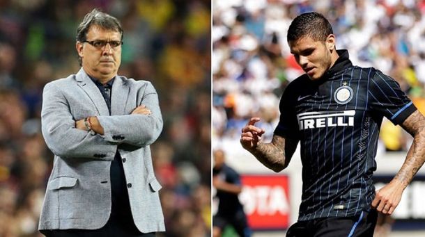 Martino se plantó ante Icardi: Lo juzgo estrictamente desde lo futbolístico