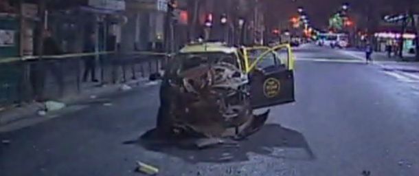 Mañana complicada en San Cristóbal por el choque de un taxi con un camión