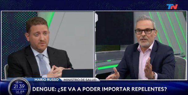 En pleno brote de dengue, el ministro de Salud responsabilizó a los laboratorios, los medios y la casta