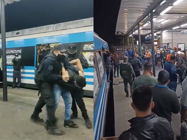 Video: batalla campal en una formación del Tren Sarmiento