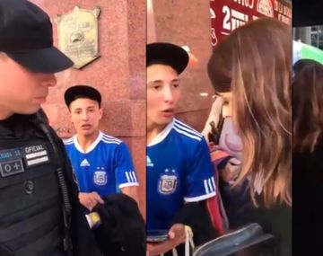 Victoria Donda enfrentó a policías que pararon a un joven vendedor ambulante