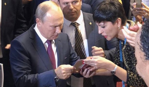 Mayra Mendoza denunció ante Putin que a CFK la quieren encarcelar