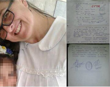 Sandra presentó una nota con los problemas que tenía la escuela en la que murió