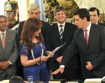 Cristina recibe a De Pedro