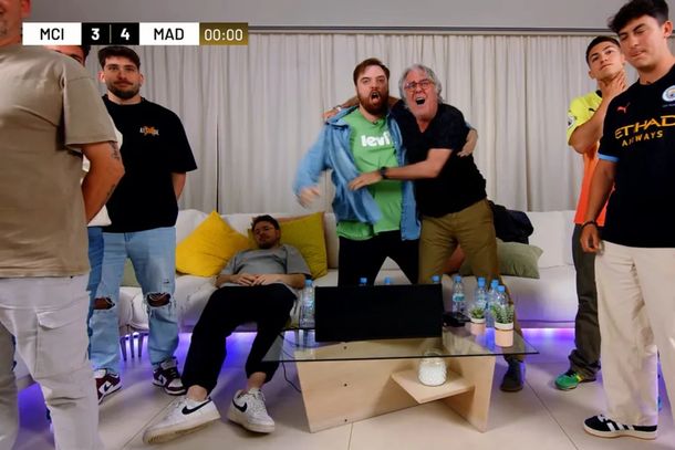 El tremendo festejo de Ibai Llanos por la victoria de Real Madrid ante el Manchester City