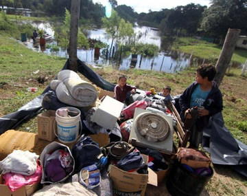 Suman 1300 los evacuados en Chaco por la crecida del Paraná