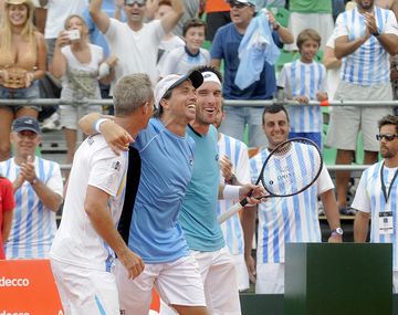 Carlos Berlocq y Leo Mayer ganaron el dobles ante Italia