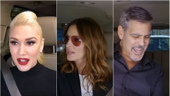 video: mira el gracioso karaoke de gwen stefani, julia roberts y george clooney video: mira el gracioso karaoke de gwen stefani, julia roberts y george clooney