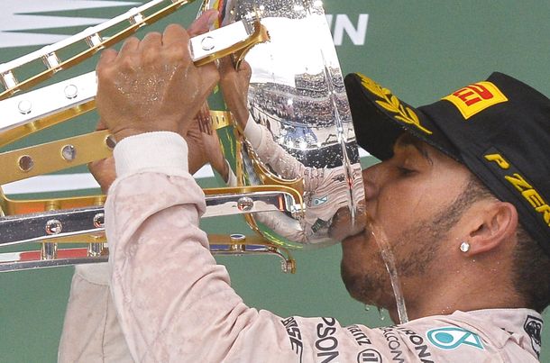 Lewis Hamilton, nuevo campeón de la Fórmula Uno