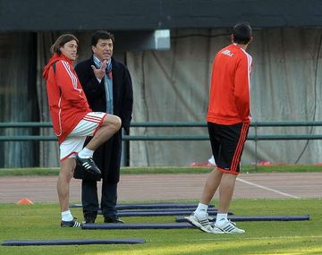 River entrenamiento Passarella