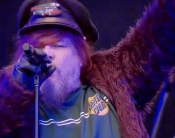 Massacre apoyó a Cristina en el festejo de Olga en el Planetario