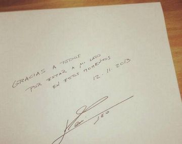 La carta de Lionel Messi tras conocerse su lesión