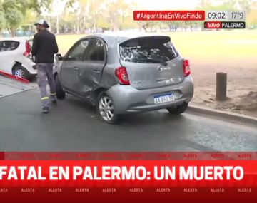 Accidente en Palermo: un conductor atropelló y mató a una persona