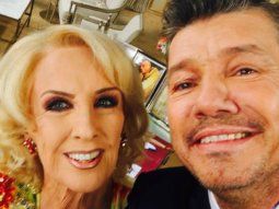 la selfie de mirtha legrand y marcelo tinelli en un historico almorzando.. a solas la selfie de mirtha legrand y marcelo tinelli en un historico almorzando.. a solas