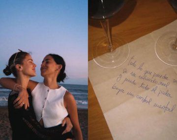 Romance confirmado: Lucía Maidana y Olivia Wald compartieron una imagen a los besos