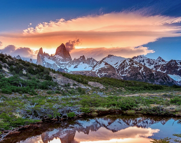 El pueblo paradisíaco de la Patagonia que está entre glaciares y cerros