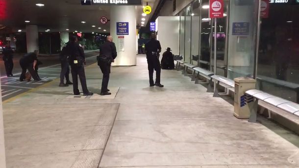 Evacuaron el aeropuerto de Los Ángeles y detuvieron a El Zorro