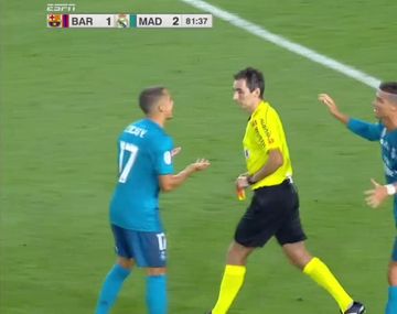 VIDEO: El empujón de Cristiano Ronaldo al árbitro tras ser expulsado