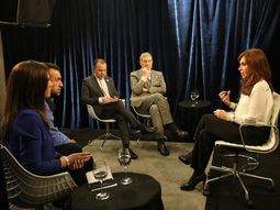 Cristina Kirchner en C5N Cristina Kirchner en C5N