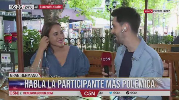 Martina tras su salida de Gran Hermano: Cuando dije que era homofóbica no pensé mucho