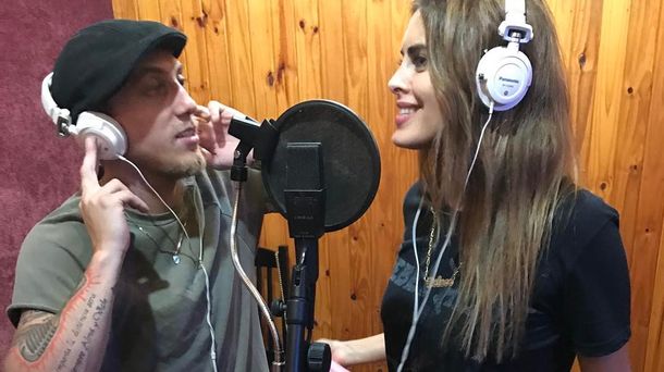 El Polaco y Silvina Luna