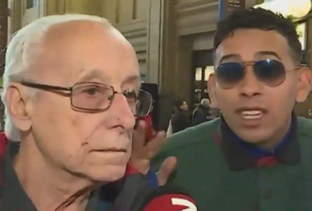 Joven libertario increpó a un jubilado tras las elecciones: Tiene que laburar, don