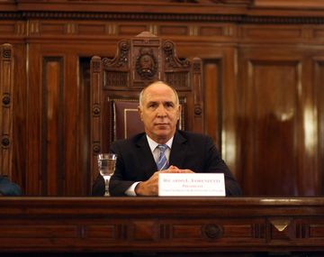 El presidente de la Corte Suprema, Ricardo Lorenzetti.
