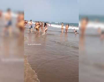 Mar del Plata: pelea por celos en una playa top