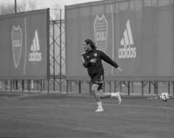 El GOLAZO de Cavani en la práctica que ilusiona a los hinchas de Boca