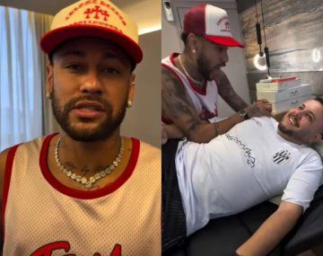 Neymar mostró el lado más crudo de su rehabilitación: expuso a sus amigos al dolor