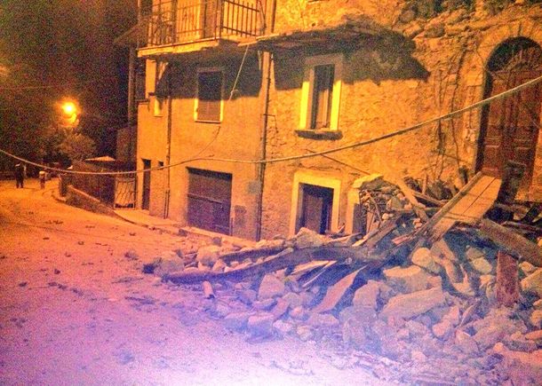 Terremoto en Italia: la mitad de una ciudad quedó destruida