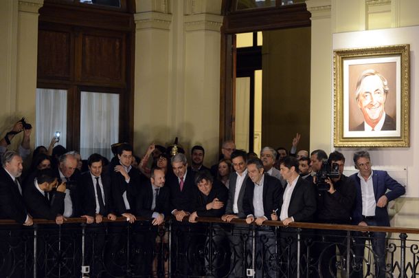 El acto de Cristina Kirchner en Casa de Gobierno