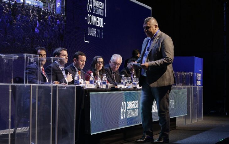 Chiqui Tapia fue elegido como vicepresidente de la Conmebol