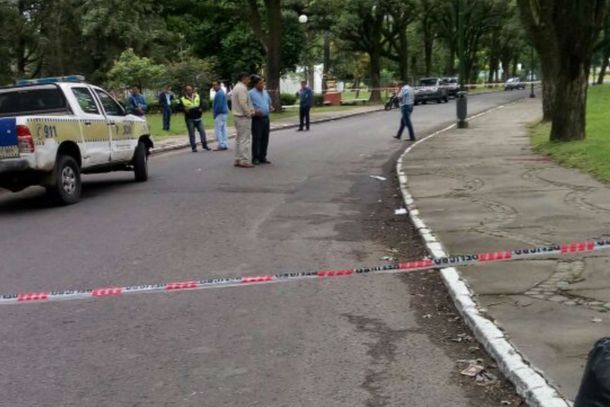 Los policías se encontraban patrullando la zona