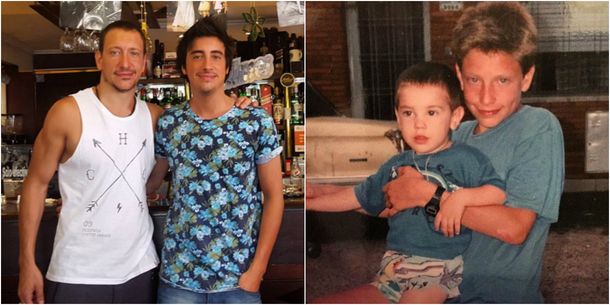 El mensaje de Nico Vázquez a su hermano Santiago por su cumpleaños