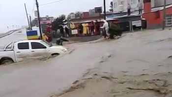 El momento del rescate El momento del rescate