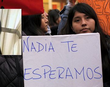 Nadia ya está con su familia