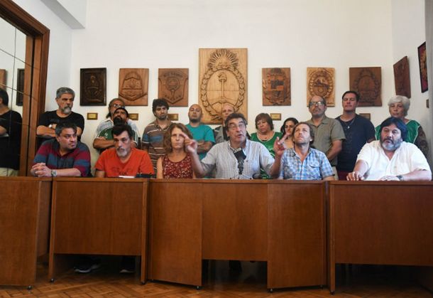 El secretario de ATE