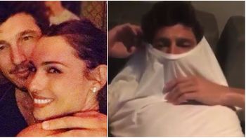 Pampita, en la intimidad de la casa junto a Pico Mónaco. Pampita, en la intimidad de la casa junto a Pico Mónaco.