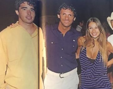 La foto vintage que prueba la amistad entre Nacho Viale y Vicuña