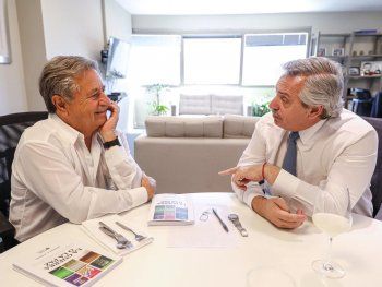 Eduardo Duhalde y Alberto Fernández