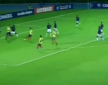 El impresionante golazo de un jugador de River en el Preolímpico de Colombia