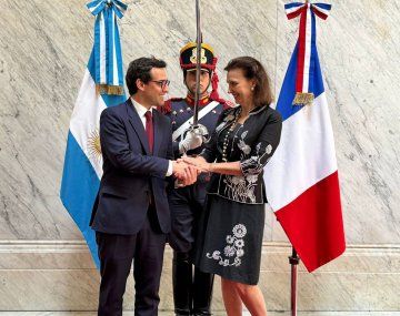 Milei y Mondino recibieron al ministro para Europa y Asuntos Exteriores de Francia