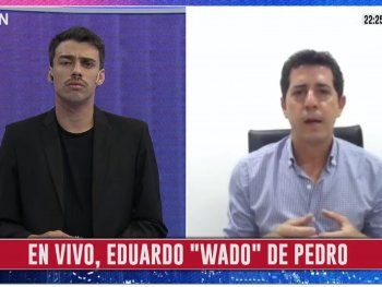 Wado de Pedro apuntó contra la oposición: Están jugando al límite de la institucionalidad