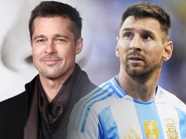 La insólita crítica futbolística de Brad Pitt a Lionel Messi: Tardó en actuar en...