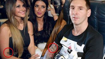 mira el romantico tatuaje que comparten lionel messi y su mujer mira el romantico tatuaje que comparten lionel messi y su mujer